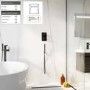 1200x900mm Wet Room Tile-Ready Shower Tray with Wet Room Install & Linear Waste Drainage Kit