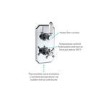 Chrome 1 Outlet Thermostatic Mixer Shower Set with Hand Shower - Cambridge