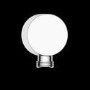 Chrome 2 Outlet Ceiling Mounted Thermostatic Mixer Shower Set with Hand Shower - Cambridge