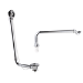 Chrome Traditional Exposed Bath Waste & Exposed Bath Trap - Park Royal