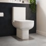 Close Coupled Short Projection Toilet with Soft Close Seat - Seren