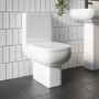 Close Coupled Short Projection Toilet with Soft Close Seat - Seren