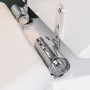 Back to Wall Traditional Toilet with Wooden Soft Close Seat and Chrome Hinges - Park Royal