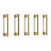 Brushed Brass Ashford Handle Pack of Five
