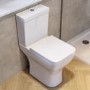 Close Coupled Comfort Height Short Projection Toilet with Soft Close Seat - Austin