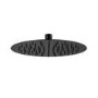 Black 1 Outlet Wall Mounted Thermostatic Mixer Shower Set - Arissa