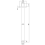 Chrome 2 Outlet Ceiling Mounted Thermostatic Mixer Shower Set with Integrated Hand Shower - Flow