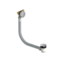 Chrome 2 Outlet Thermostatic Mixer Shower Set with Overflow Bath Filler - Arissa