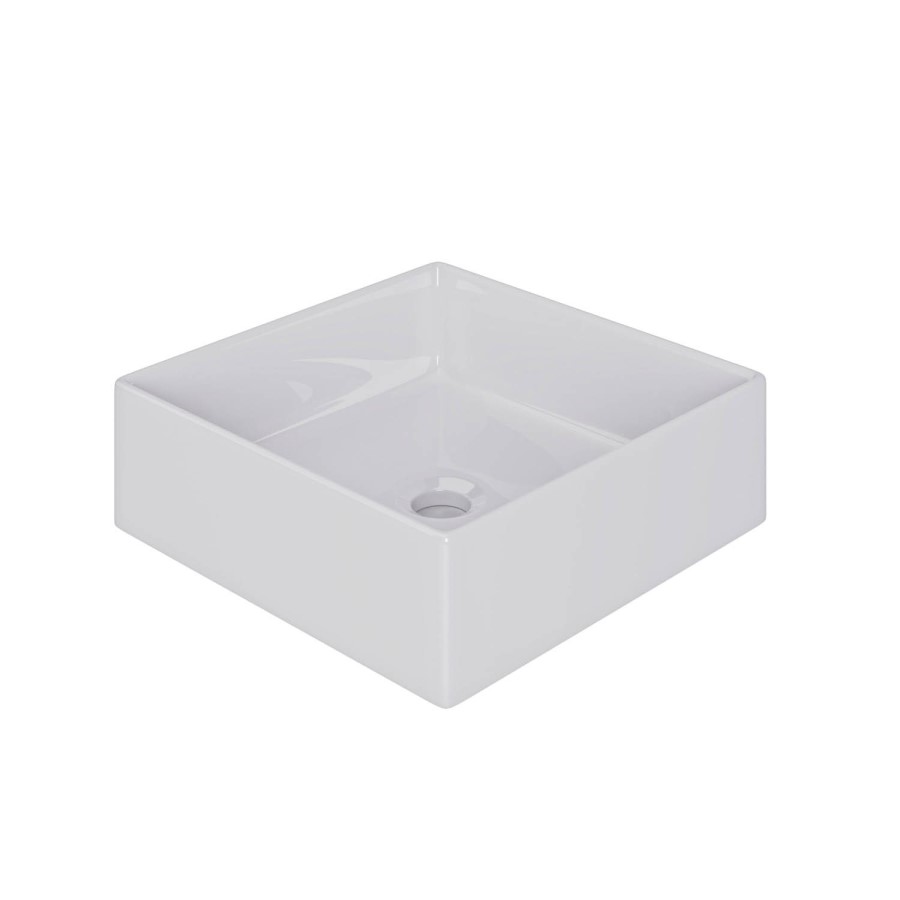 1200mm Oak Wall Hung Countertop Vanity Unit with Square Basin - Lugo