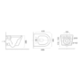 Newport Wall Hung Smart Bidet Japanese Toilet with Heated Seat - Purificare