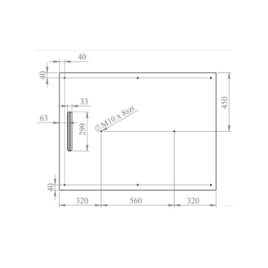 1200x900mm Rectangular Anti-Slip 30mm Slimline White Stone Resin Shower Tray – Coast