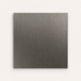 800mm Gunmetal Grey Grey Shower Screen for Wet Room & Walk In Shower with 300mm Hinged Flipper Return Panel - Corvus
