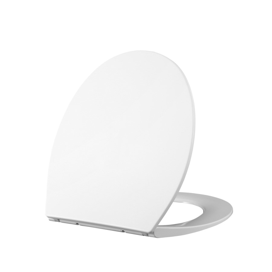 Wall Hung Toilet with Soft Close Toilet Seat, Gunmetal Flush Plate, 1168mm Frame & Cistern - Alcor 