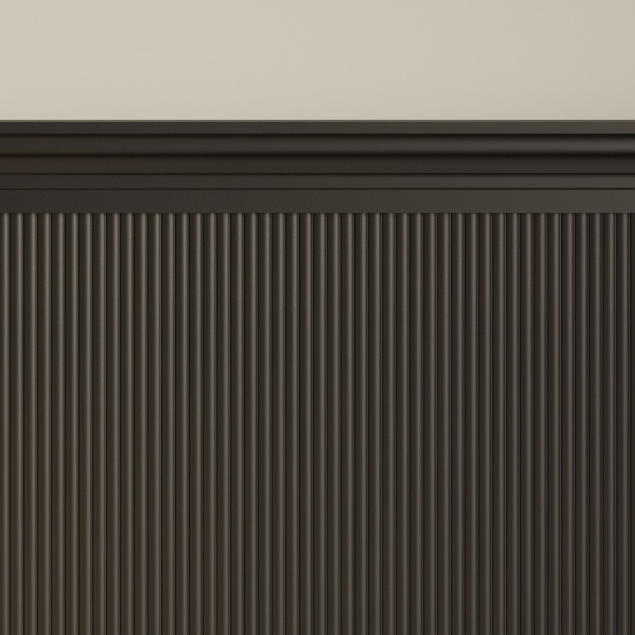 Paintable Mini Fluted Wall Panel - 120cm x 60cm - Delamere