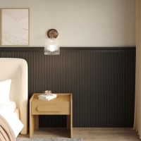 Paintable Fluted Wall Panel - 120cm x 60cm - Delamere