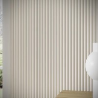 ONLY OPENED - Paintable Fluted Wall Panel - 240cm x 60cm - Delamere