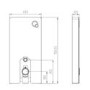 Back to Wall Smart Bidet Japanese Toilet with White Glass Cabinet, Cistern & Pneumatic Dual Flush Button - Purificare