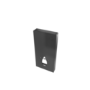 Wall Hung Smart Bidet Japanese Toilet with Black Glass Cabinet, Frame, Cistern & Pneumatic Dual Flush Button - Purificare