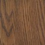 Round Walnut Dining Table Set with 4 Green Upholstered Chairs - Seats 4 - Hana