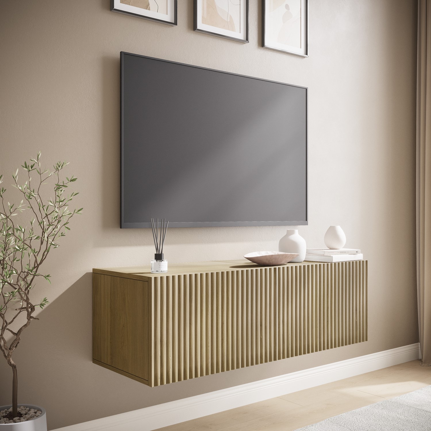 Oak TV Units