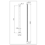 Brushed Bronze Freestanding Bath Shower Mixer Tap with Stand Pipes - Helston