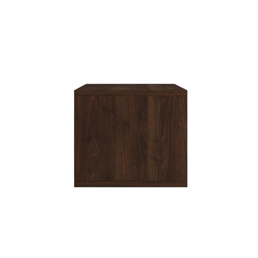 Walnut Floating Wall Mounted TV Stand - TV's up to 75" - Hiro