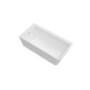 Freestanding Single Ended Left Hand Corner Shower Bath with Chrome Bath Screen with Towel Rail 1500 x 740mm - Kona