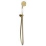 Brushed Brass Traditional Shower Handset and Hose - Lyla