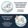 650mm Walnut Wood Effect Fluted Wall Hung Countertop Vanity Unit – Matira