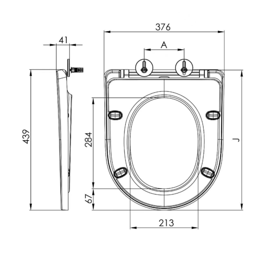 Matt Black Close Coupled Closed Back Toilet with Sink on Top & Black Fittings Cloakroom Suite - Legend