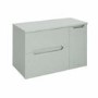 800mm Green Fluted Wall Hung Countertop Vanity Unit - Melbourne