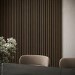 Walnut Acoustic Wall Panel - 240cm x 60cm - Delamere