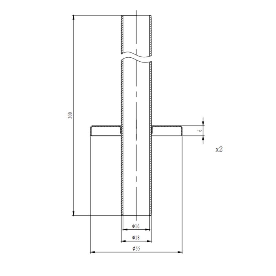 Black Towel Radiator 1000 x 500mm with Pipe Kit and Straight Valves – Nazco
