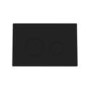 Matt Black Wall Hung Rimless Toilet with Soft Close Seat, Matt Black Mechanical Flush Plate, 1168mm Frame & Cistern – Newport