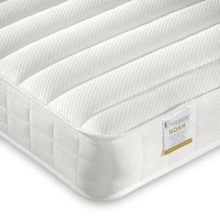 Set of 2 Single Memory Foam Top Coil Spring Mattresses - Noah
