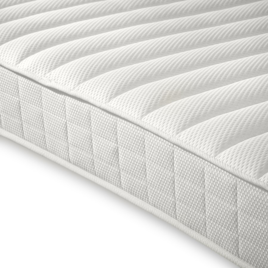 Set of 2 Single Memory Foam Top Coil Spring Mattresses - Noah