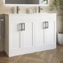 1200mm Paintable Freestanding Vanity Unit with Basin - Orlando