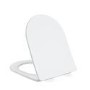 Fluted Wall Hung Rimless Toilet with Soft Close Seat, Chrome Mechanical Flush Plate, 1168mm Frame & Cistern – Oregon