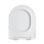 Fluted Wall Hung Rimless Toilet with Soft Close Seat, Chrome Mechanical Flush Plate, 1168mm Frame & Cistern – Oregon