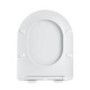 Fluted Wall Hung Rimless Toilet with Soft Close Seat, Matt Black Pneumatic Flush Plate, 1168mm Frame & Cistern – Oregon