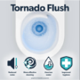Fluted Wall Hung Toilet, 1160mm Pneumatic Frame & Cistern & Brushed Bronze Pneumatic Flush Plate - Oregon