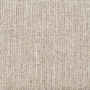 ONLY OPENED - Beige Upholstered Curved Dining Chair With Solid Rustic Oak Exposed Back - Kori