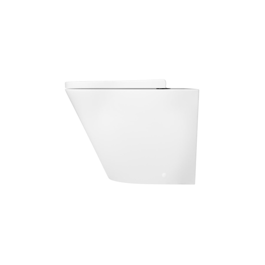 1100mm Beige Toilet and Sink Unit with Round Toilet - Pendle