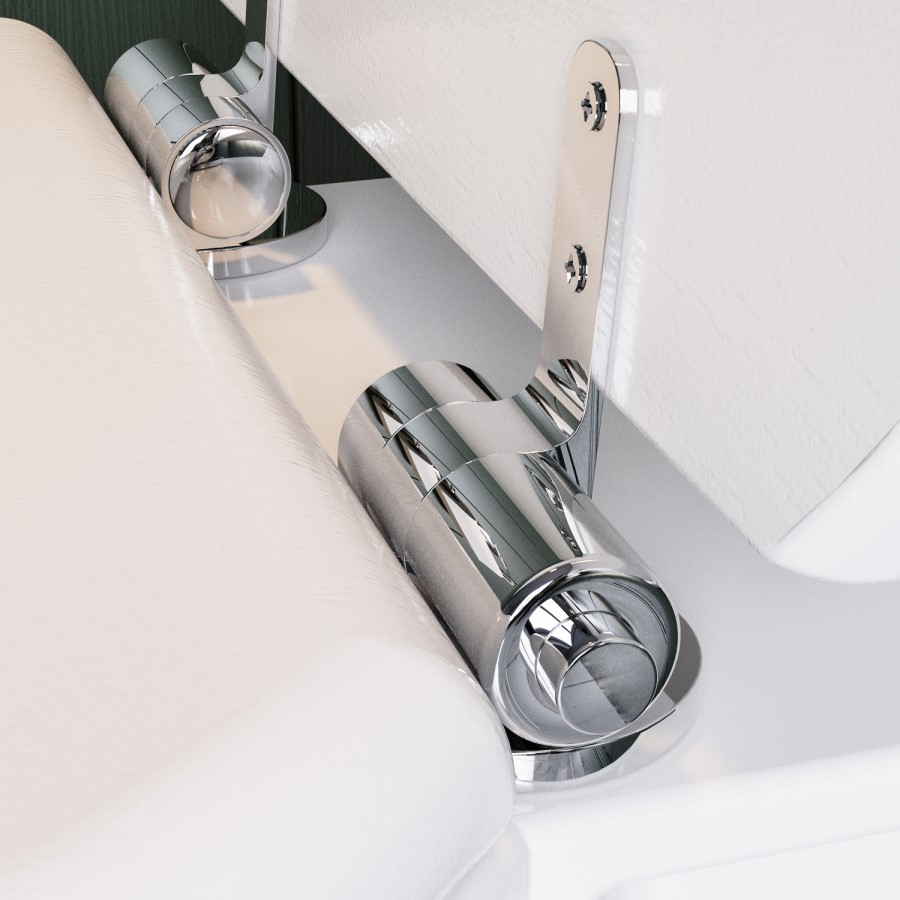 Traditional Close Coupled Toilet with Wooden Soft Close Seat & Chrome Fittings - Park Royal