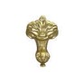 Dark Green Freestanding Single Ended Bath with Brass Feet 1670 x 740mm - Park Royal