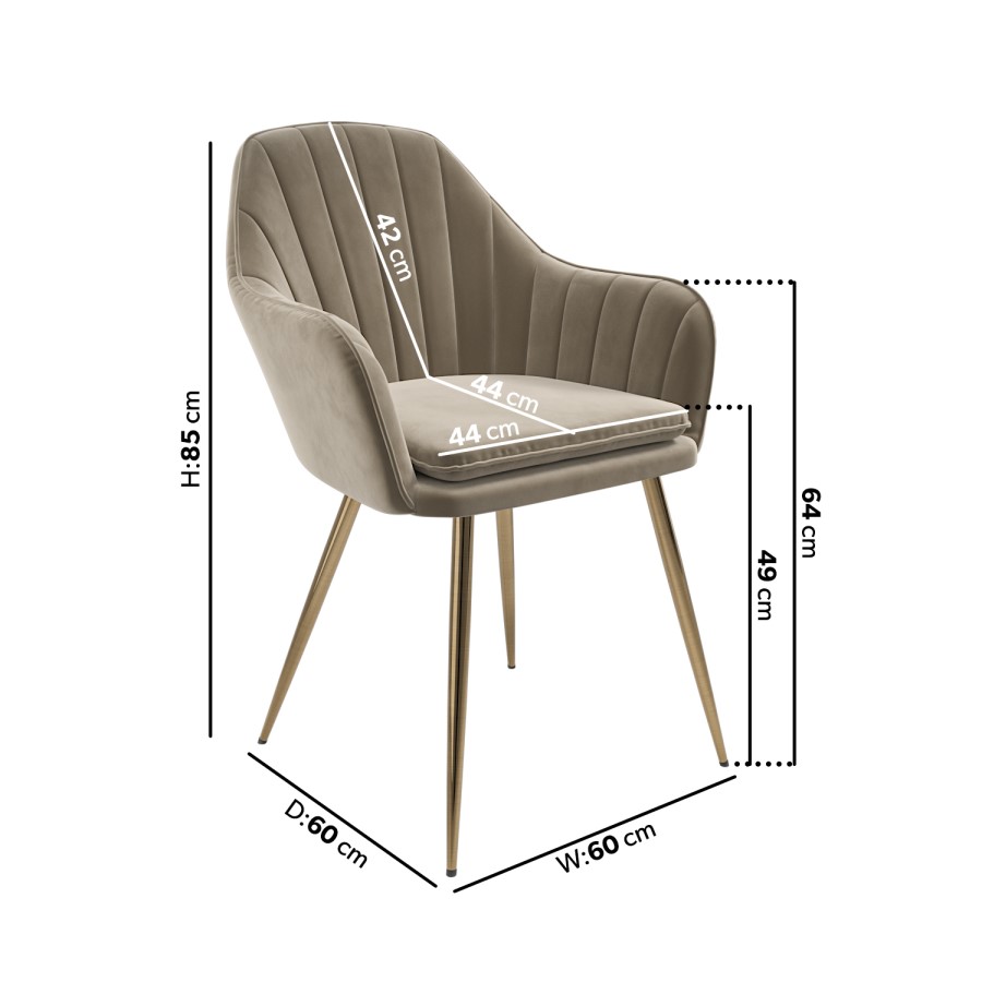 Large Round to Oval White Marble Effect Extendable Dining Table Set with 6 Mink Velvet Chairs - Seats 6 - Reine