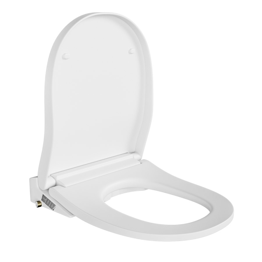 Roma Comfort Height Close Coupled Smart Bidet Japanese Toilet with Heated Seat - Purificare