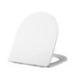 White Comfort Height Close Coupled Toilet - Roma