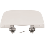 Ideal Standard i.life S Close Coupled Rimless Short Projection Open Back Toilet With Soft Close Seat