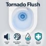 Tanya Close Coupled Smart Bidet Japanese Toilet with Heated Seat - Purificare